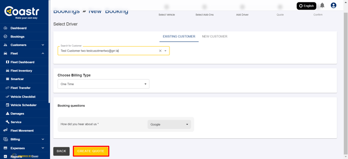 add-customer-details-and-click-create-quote-coastr