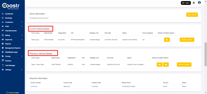 booking-management-page-previous-and-current-vehicle-details