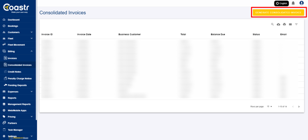 click-generate-consolidated-invoice-option-coastr