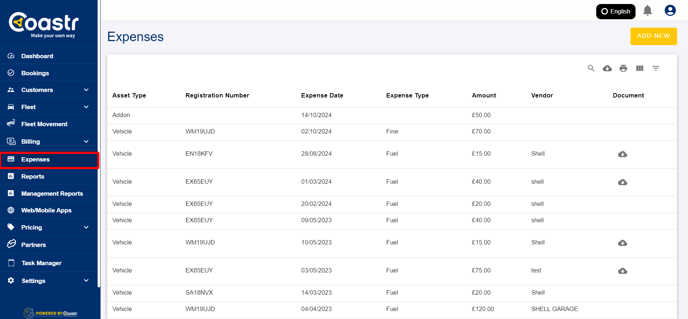 click-on-expenses-tab-on-coastr-web-app