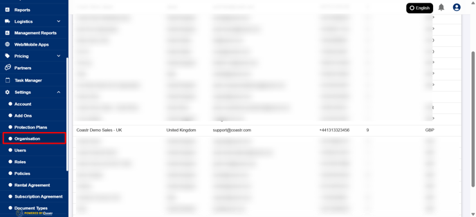 click-on-organisation-under-settings-coastr