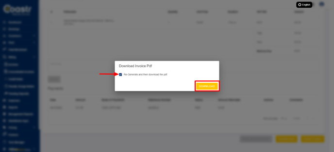 click-regenerate-pdf-option-and-click-download