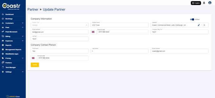 enter-garage-details-and-click-save-to-update