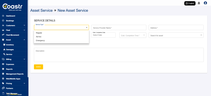 enter-the-service-type-from-list-coastr