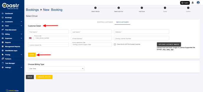 new-customer-details-to-enter-and-save-coastr