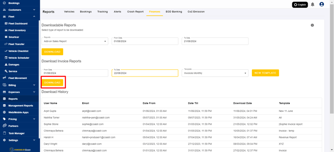 select-date-ranges-and-click-download-csv