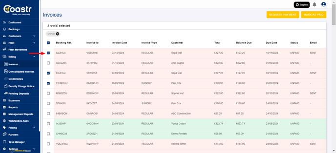 select-desired-invoices