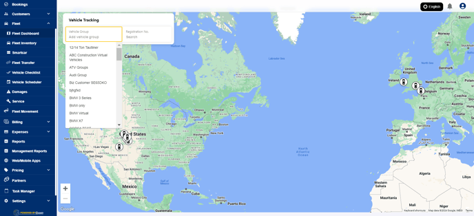 select-either-by-vehicle-group-or-reg-number