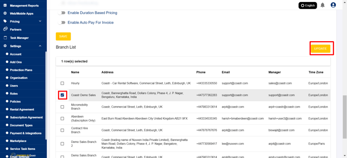 select-from-list-of-branches-coastr