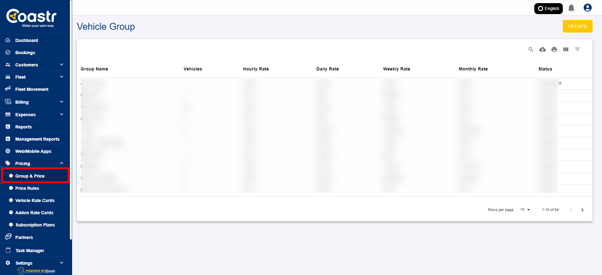 select-group-and-price-option-under pricing-coastr