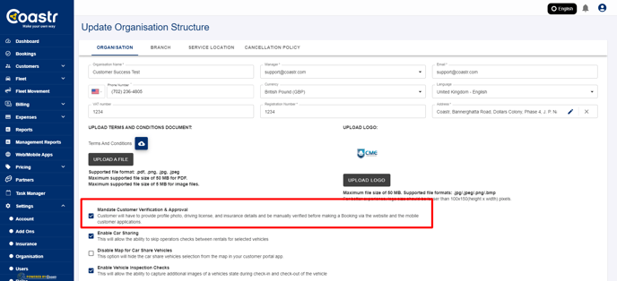 select-the-option-mandate-customer-verification-and-save